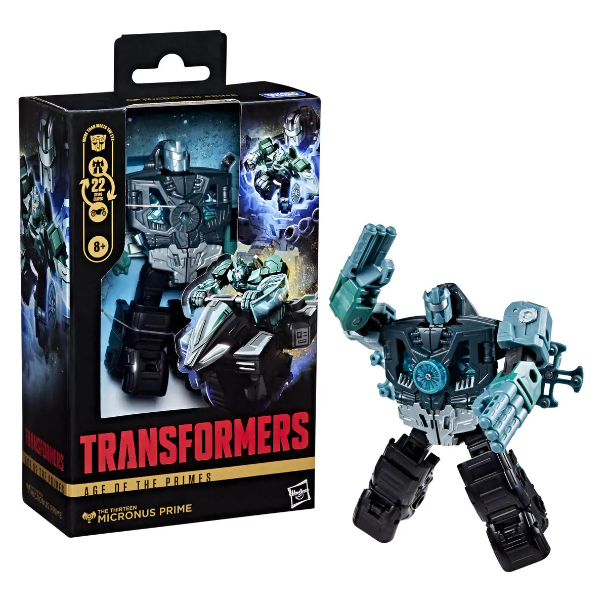 Transformers Age of the Primes Micronus Prime figurină 14cm poza produsului
