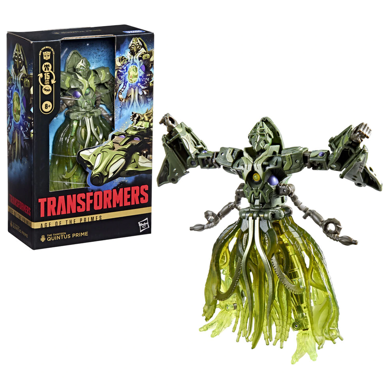 Transformers Age of the Primes Quintus Prime The Thirteen figurina 14cm poza produsului