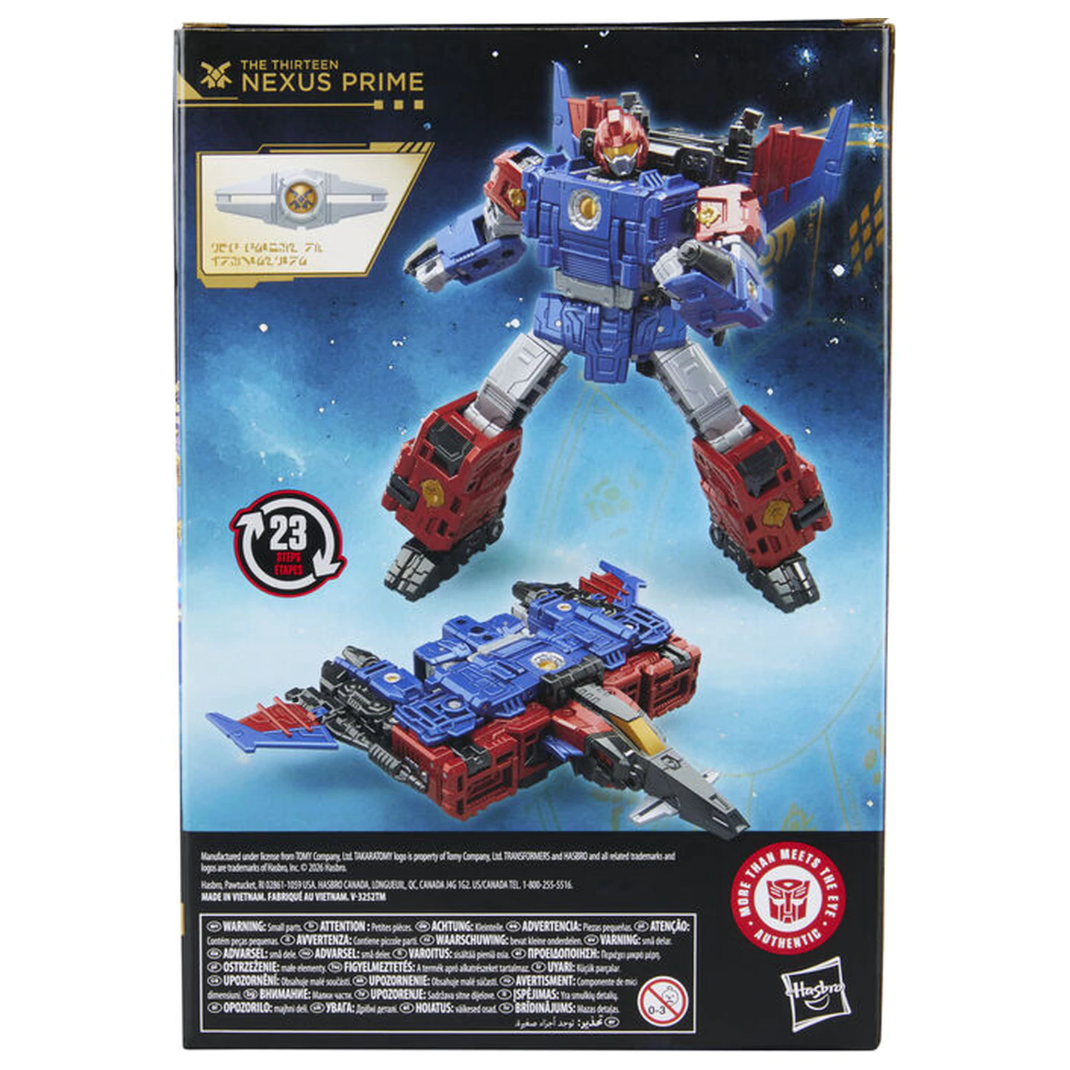 Transformers Age of the Primes The Thirteen Nexus Prime figurina 15,5cm poza produsului