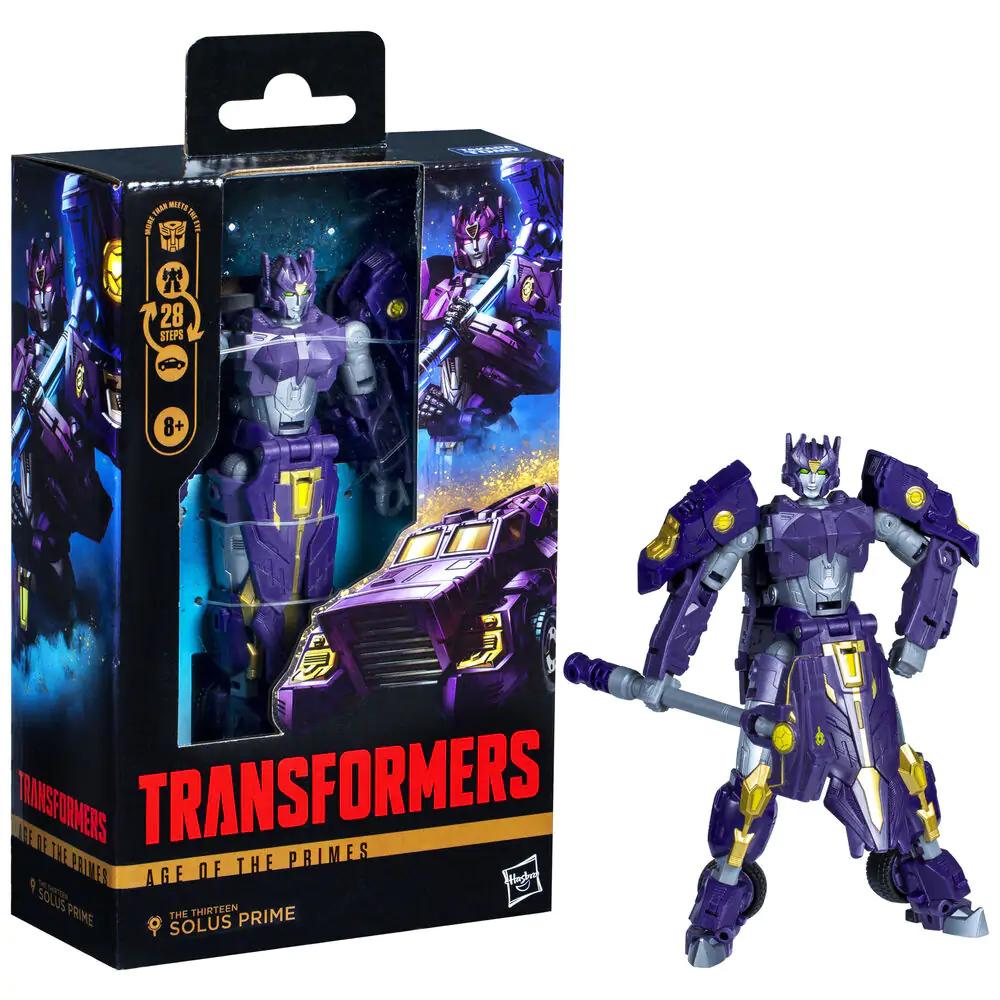 Transformers Age of the Primes figurină The Thirteen Solus Prime 14cm poza produsului