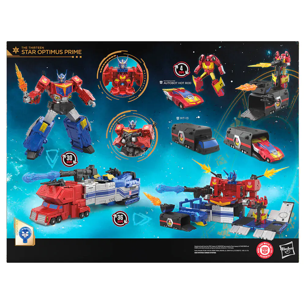 Transformers Age of the Primes The Thirteen Star Optimus Prime figurină 38cm poza produsului