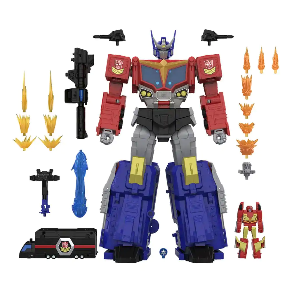 Figurină de acțiune Clasa Titan Transformers Age of the Primes The Thirteen Star Optimus Prime 38 cm poza produsului