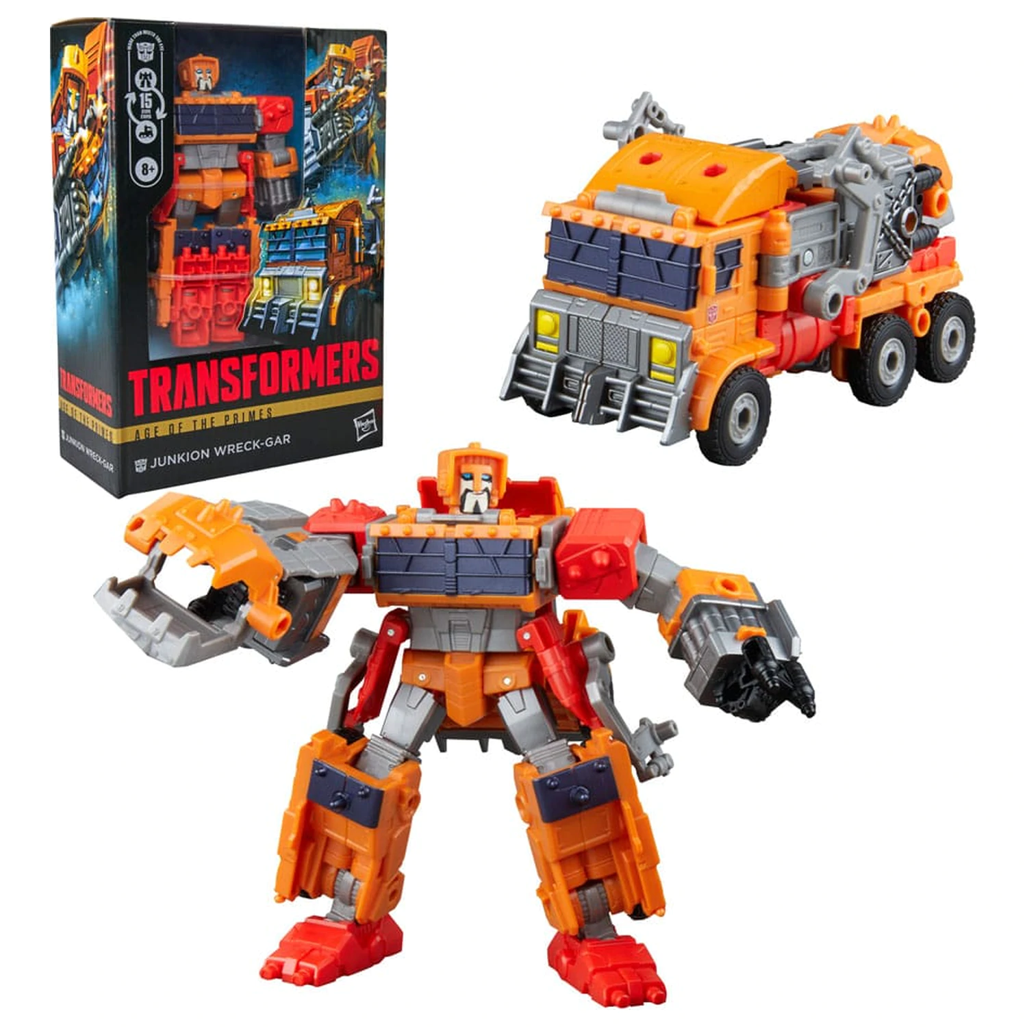 Transformers Age of the Primes Voyager Class figurina de acțiune Junkion Wreck-Gar 18 cm poza produsului