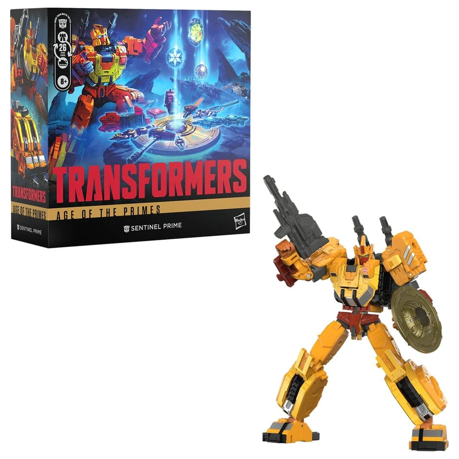 Transformers Age of the Primes Voyager Class figurina de actiune Sentinel Prime 18 cm poza produsului