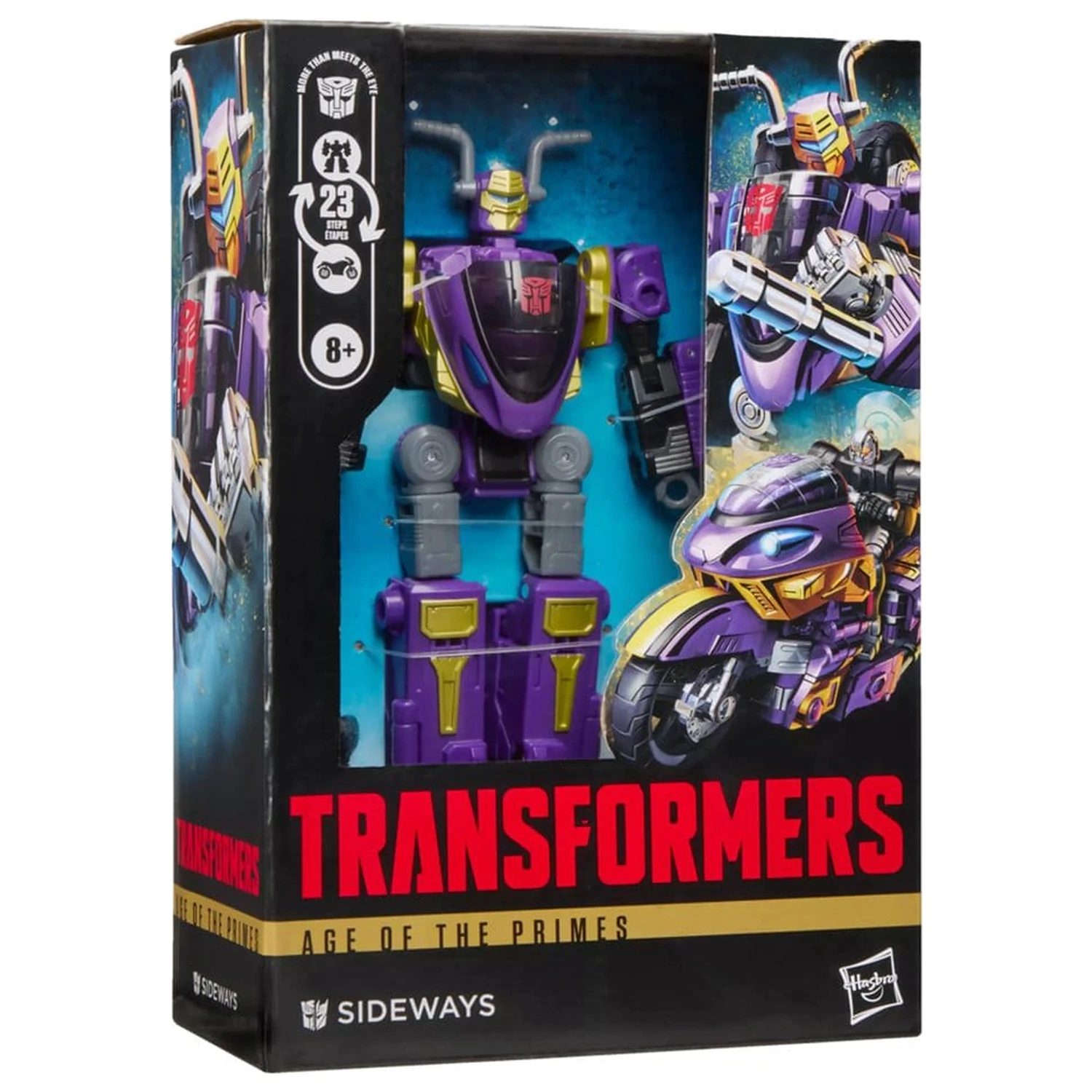 Transformers Age of the Primes Voyager Class figurina de actiune Sideways 14 cm poza produsului