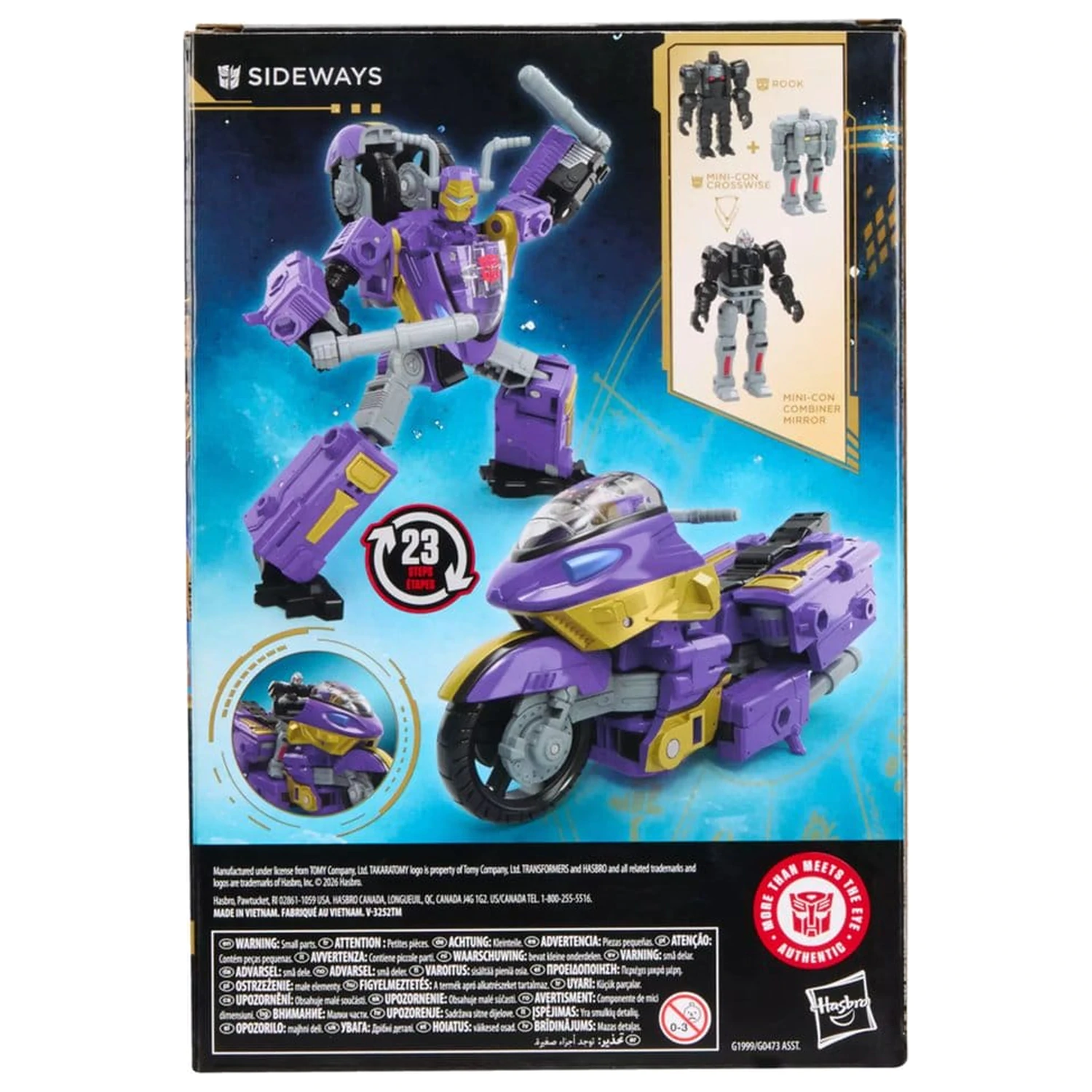Transformers Age of the Primes Voyager Class figurina de actiune Sideways 14 cm poza produsului