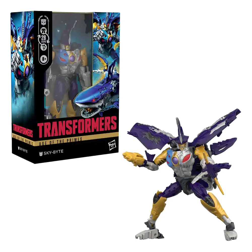 Transformers Age of the Primes Voyager Class figurină de acțiune Sky-Byte 18 cm poza produsului