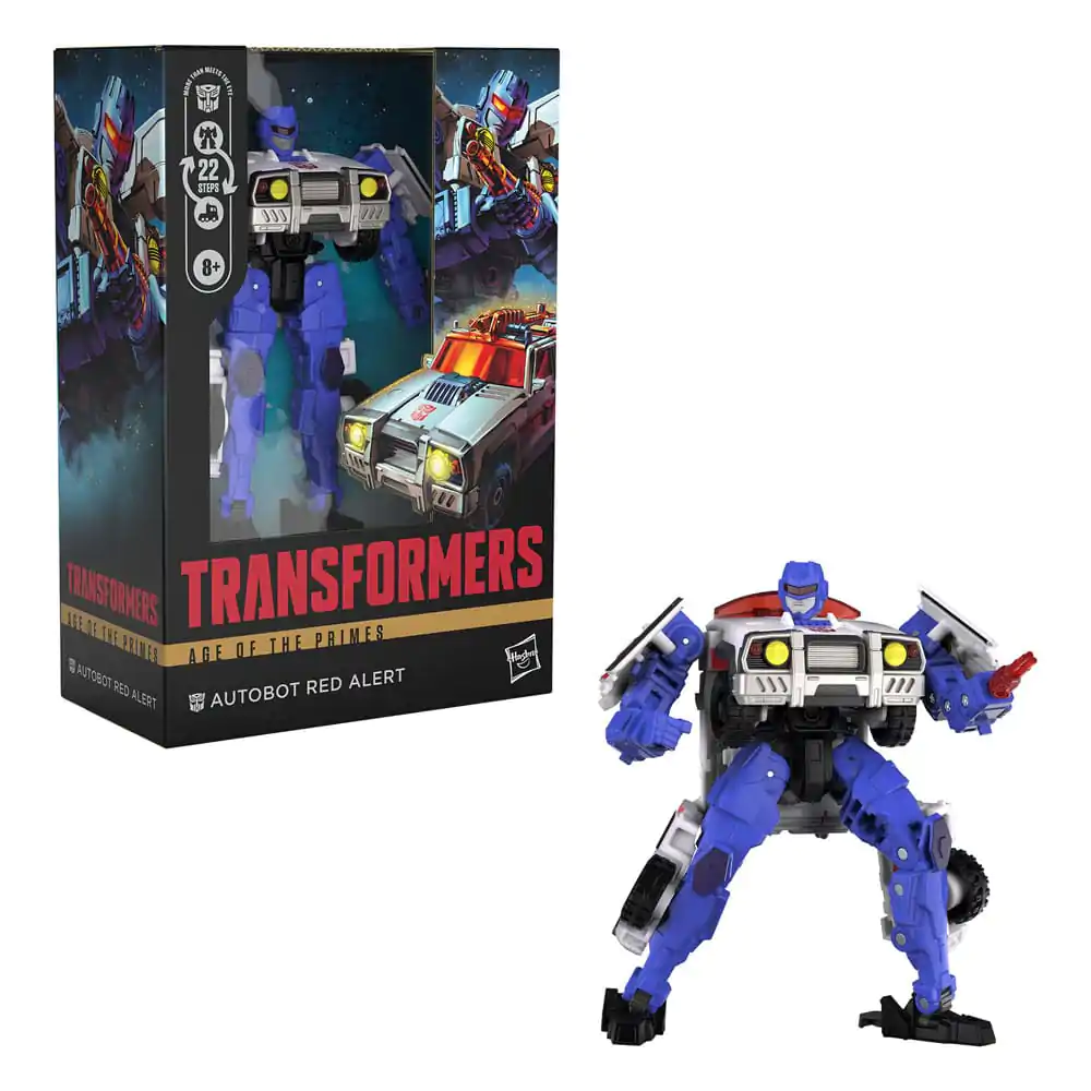 Transformers Age of the Primes Voyager Class figurină de acțiune The Thirteen Autobot Red Alert 18 cm poza produsului