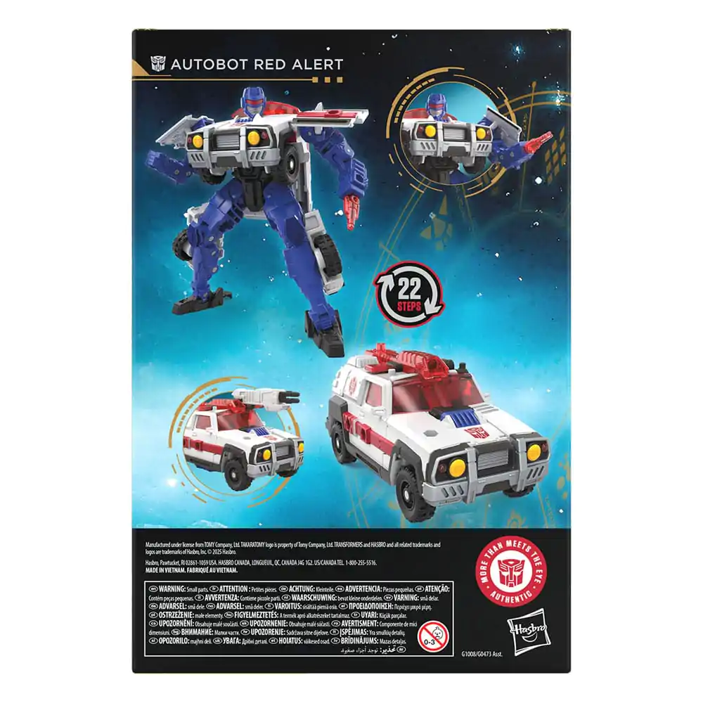 Transformers Age of the Primes Voyager Class figurină de acțiune The Thirteen Autobot Red Alert 18 cm poza produsului