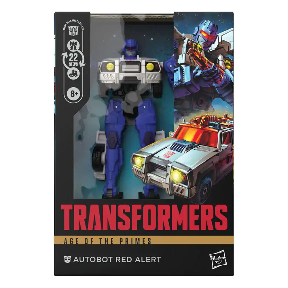 Transformers Age of the Primes Voyager Class figurină de acțiune The Thirteen Autobot Red Alert 18 cm poza produsului