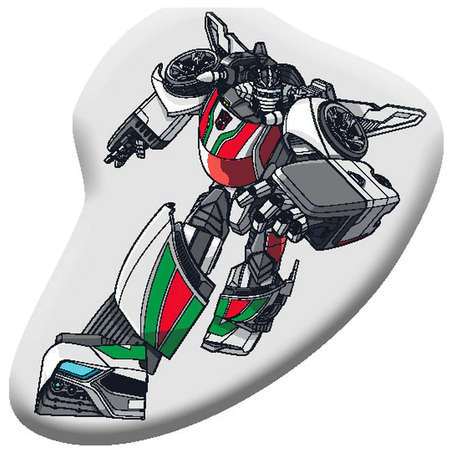 Transformers Autobot pernă în formă, pernă decorativă poza produsului