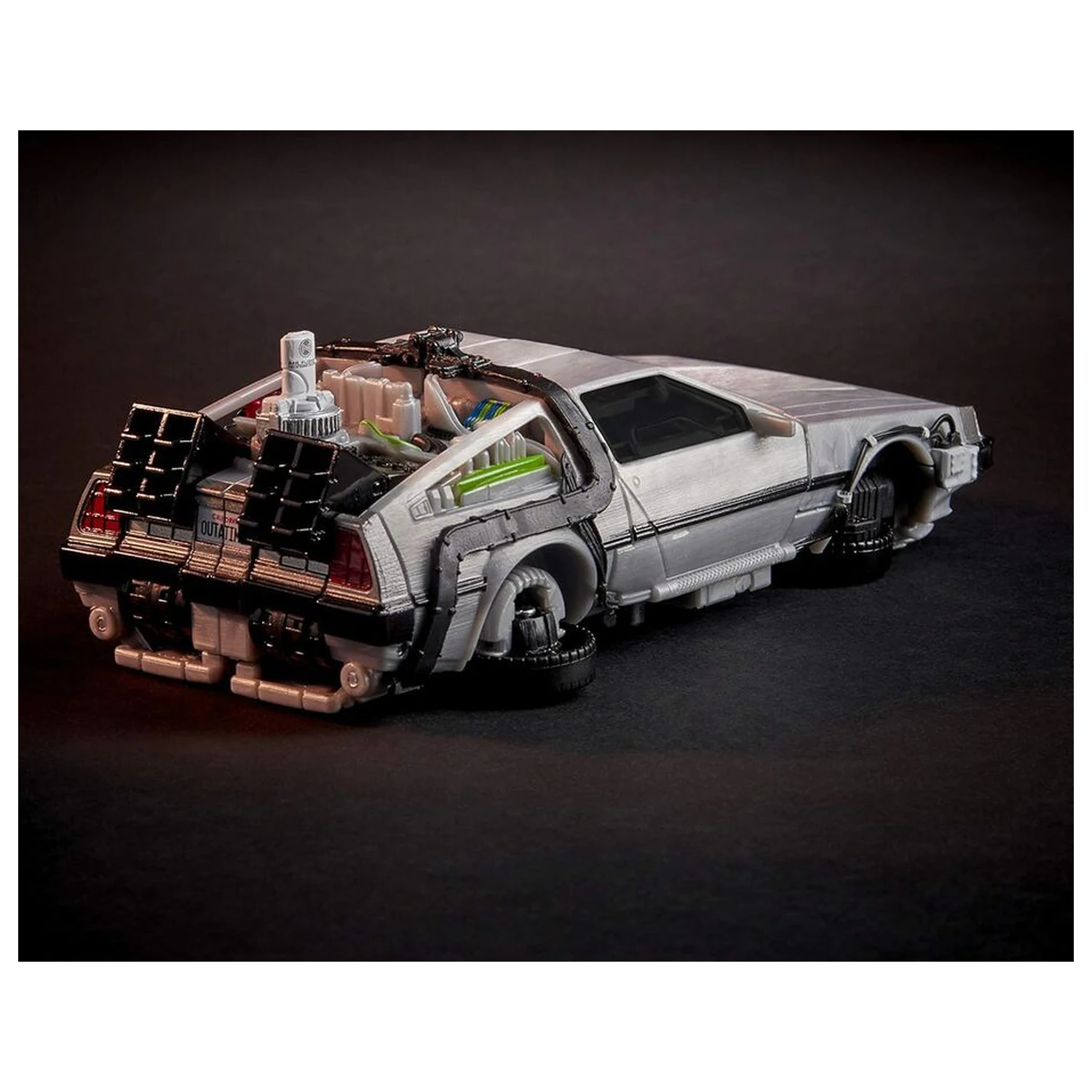 Figurina Transformers Back to the Future Delorean Gigawatt 14 cm poza produsului