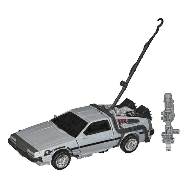Figurina Transformers Back to the Future Delorean Gigawatt 14 cm poza produsului