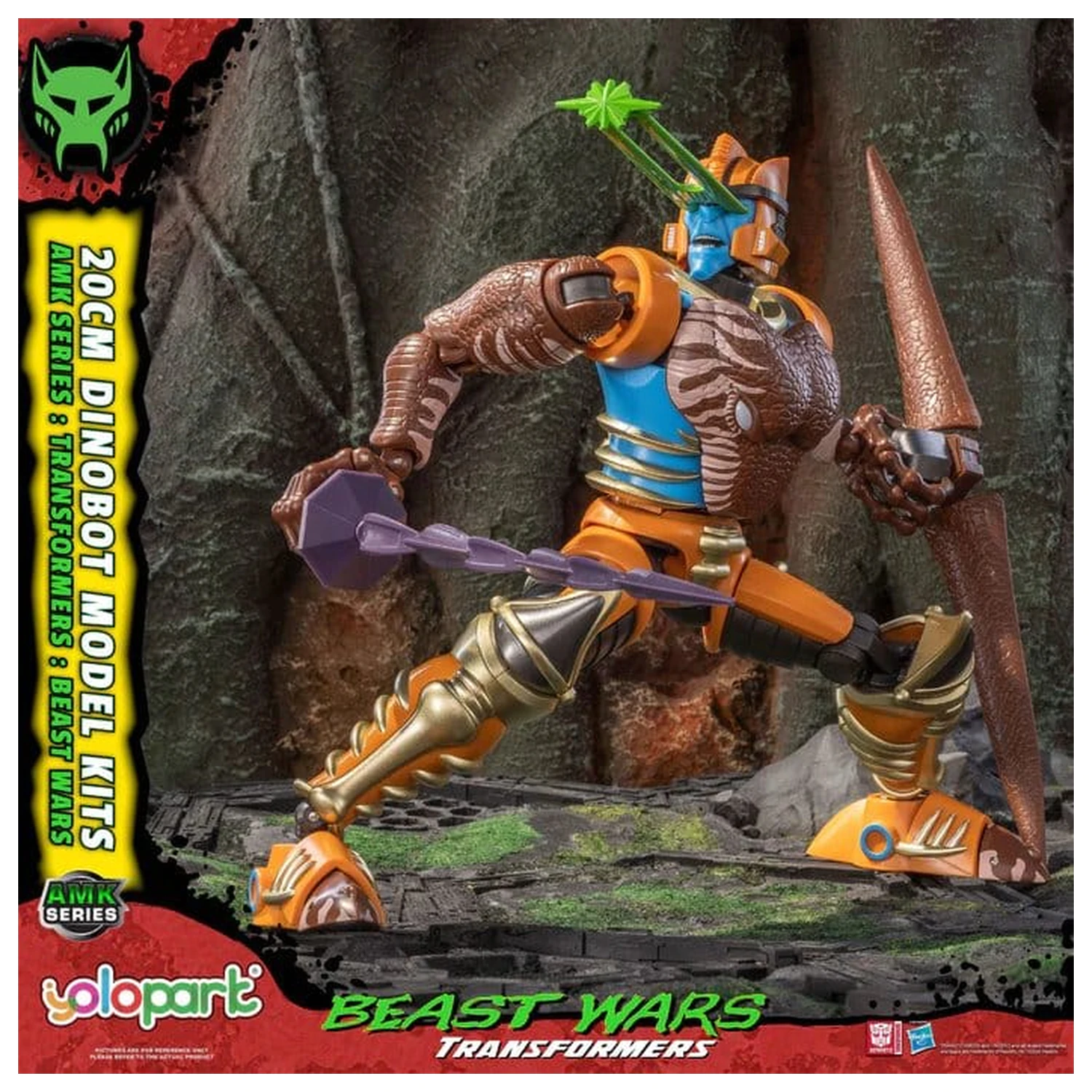 Transformers: Beast Wars AMK Series Model Kit din Plastic Dinobot 20 cm poza produsului