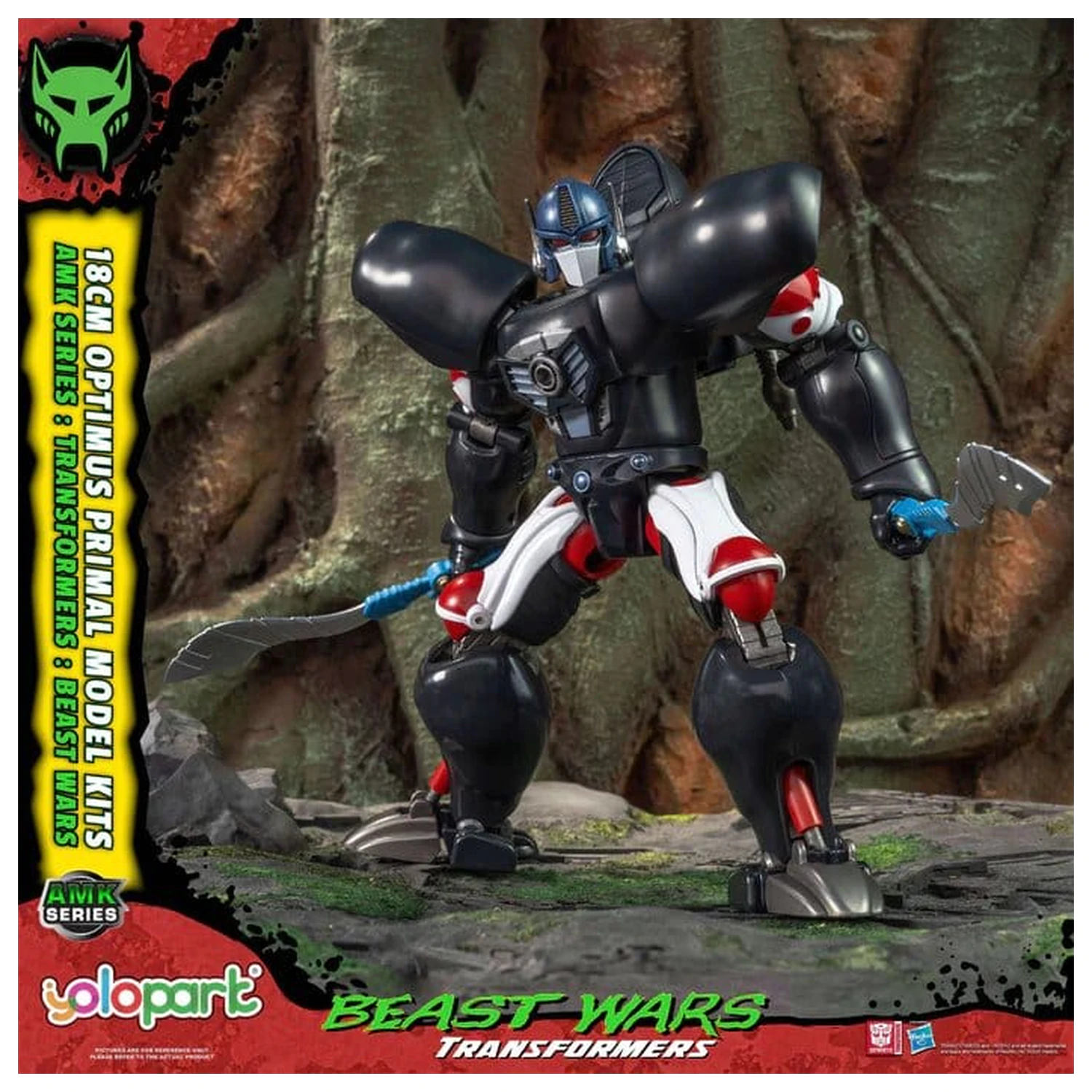 Transformers: Beast Wars AMK Series Model Kit din Plastic Optimus Primal 18 cm poza produsului