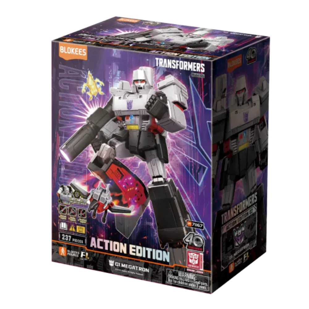 Transformers Blokees Kit Model Plastic Ediție Acțiune 02 G1 Megatron poza produsului