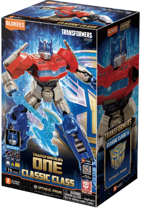 Transformers Blokees Kit Model Plastic Clasa Classic 11 Optimus Prime poza produsului