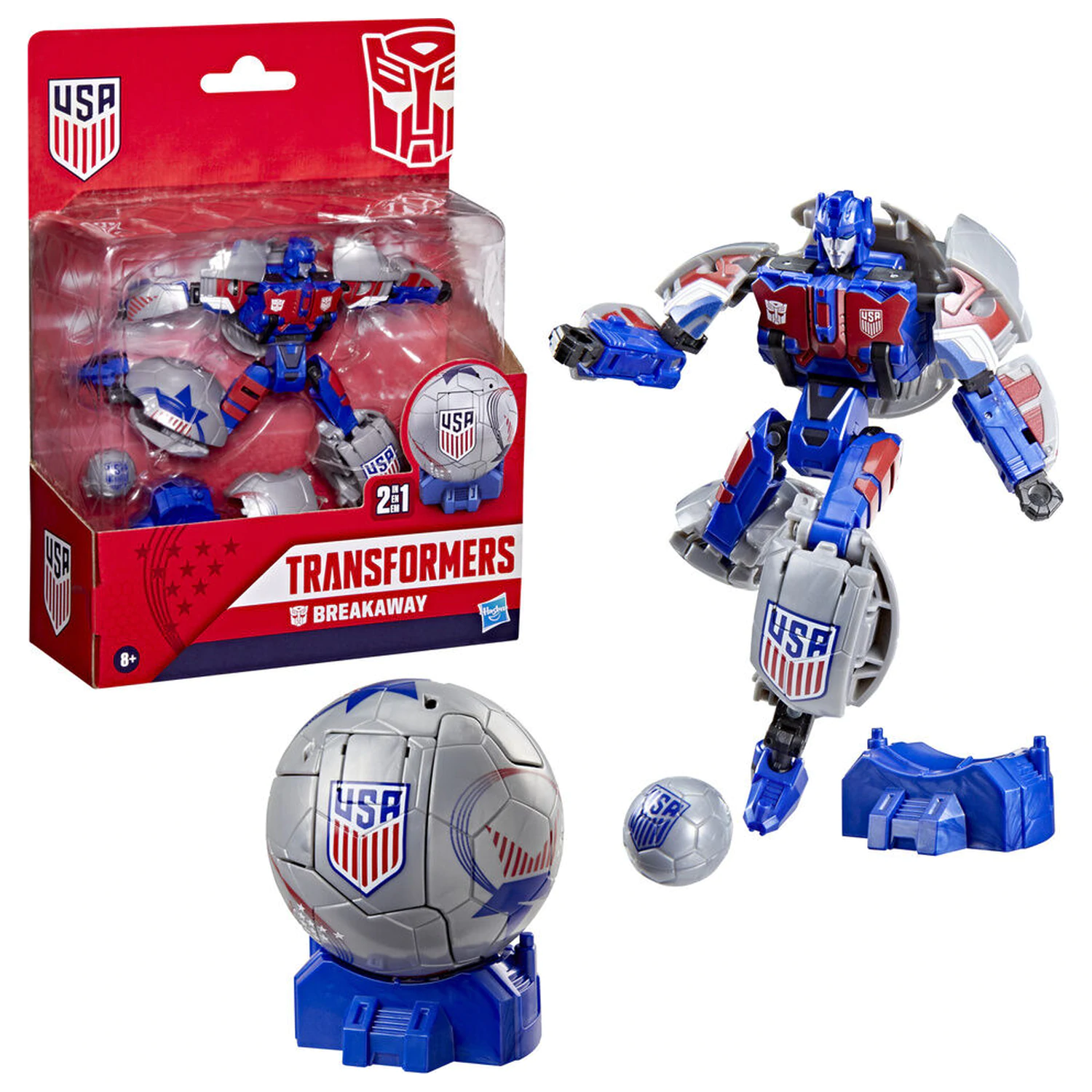 Transformers Breakaway USA figurina 14cm poza produsului