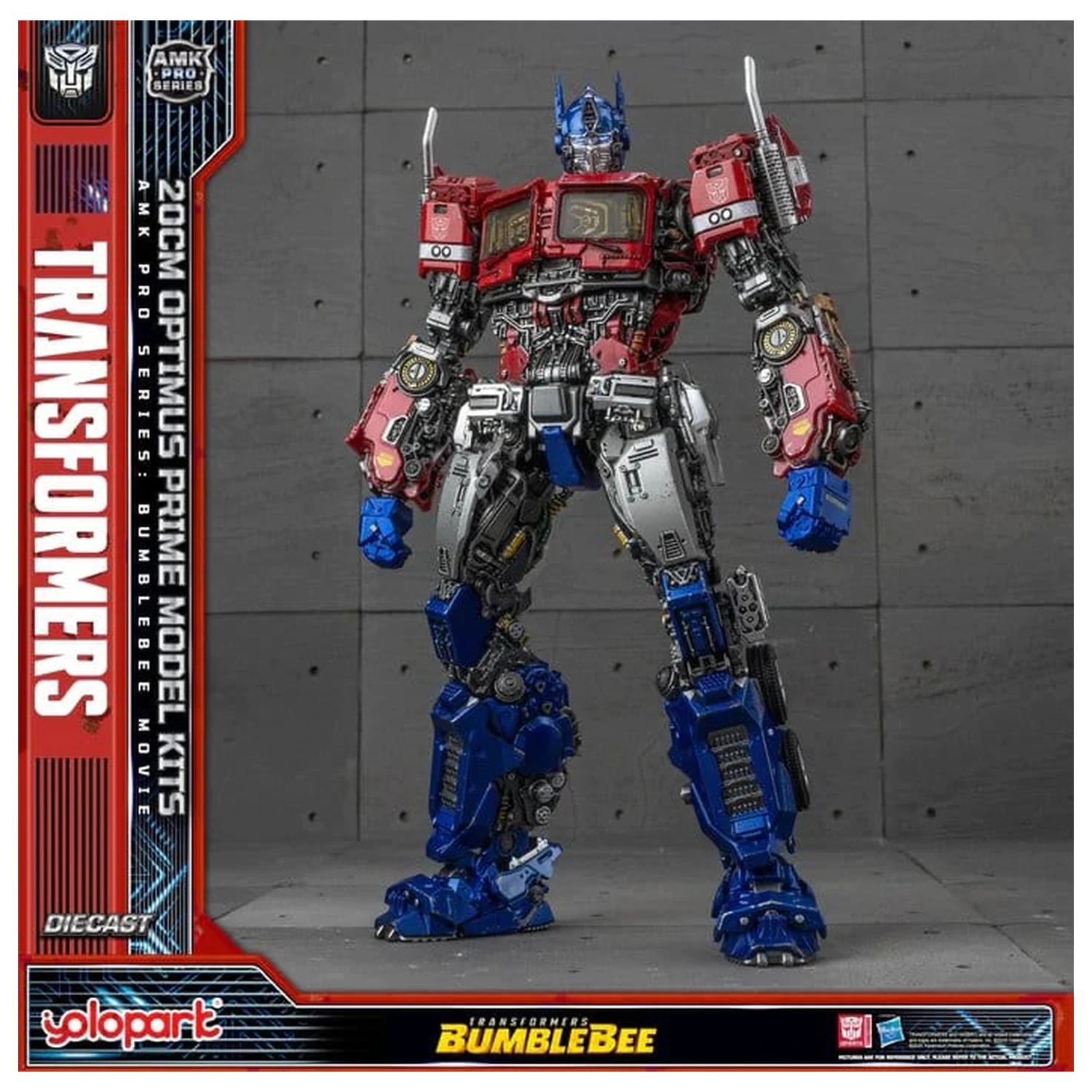 Transformers: Bumblebee AMK PRO Series Plastic Model Kit Optimus Prime 20 cm poza produsului