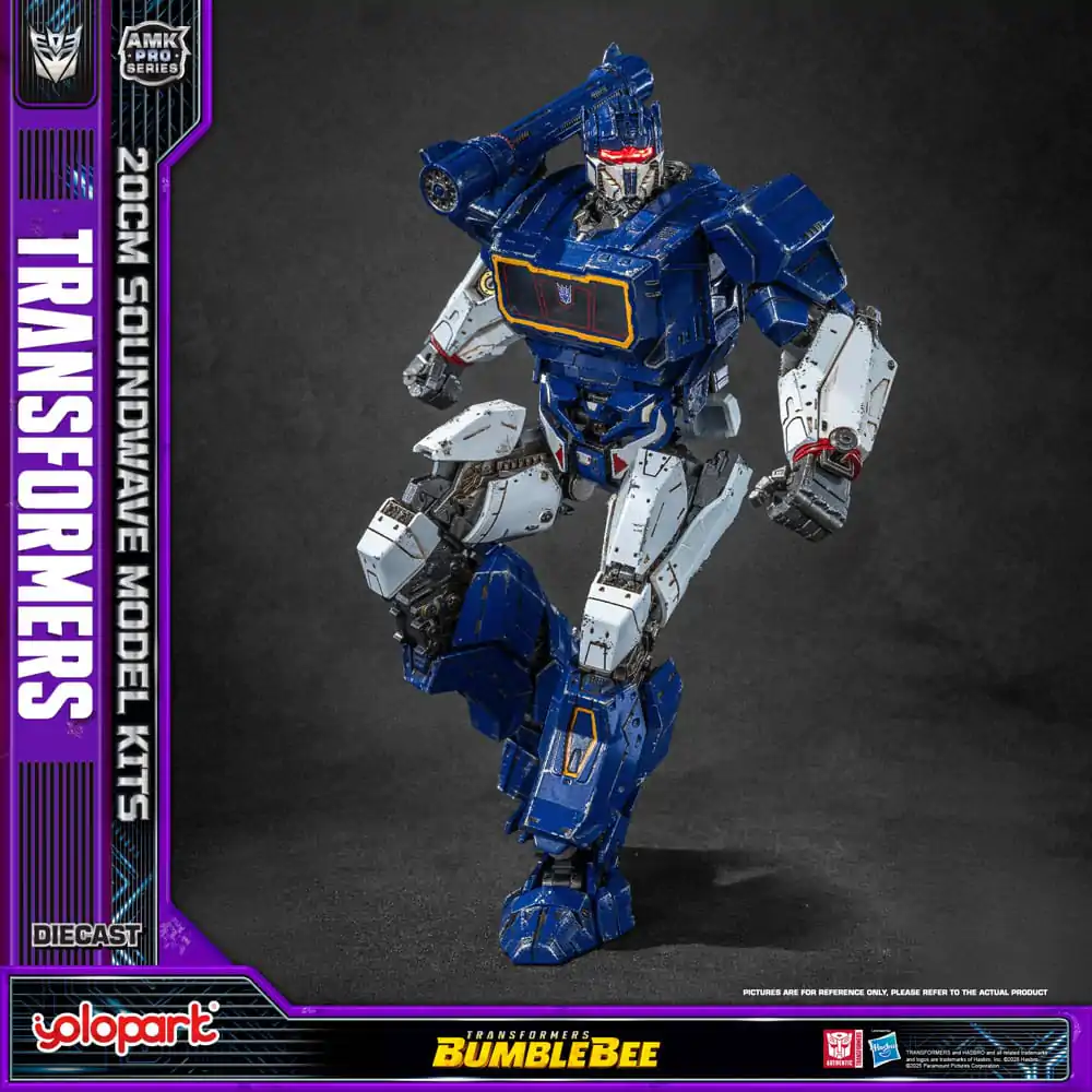 Transformers: Bumblebee AMK Pro Series Kit de model din plastic Soundwave (Oversea Version) 20 cm poza produsului