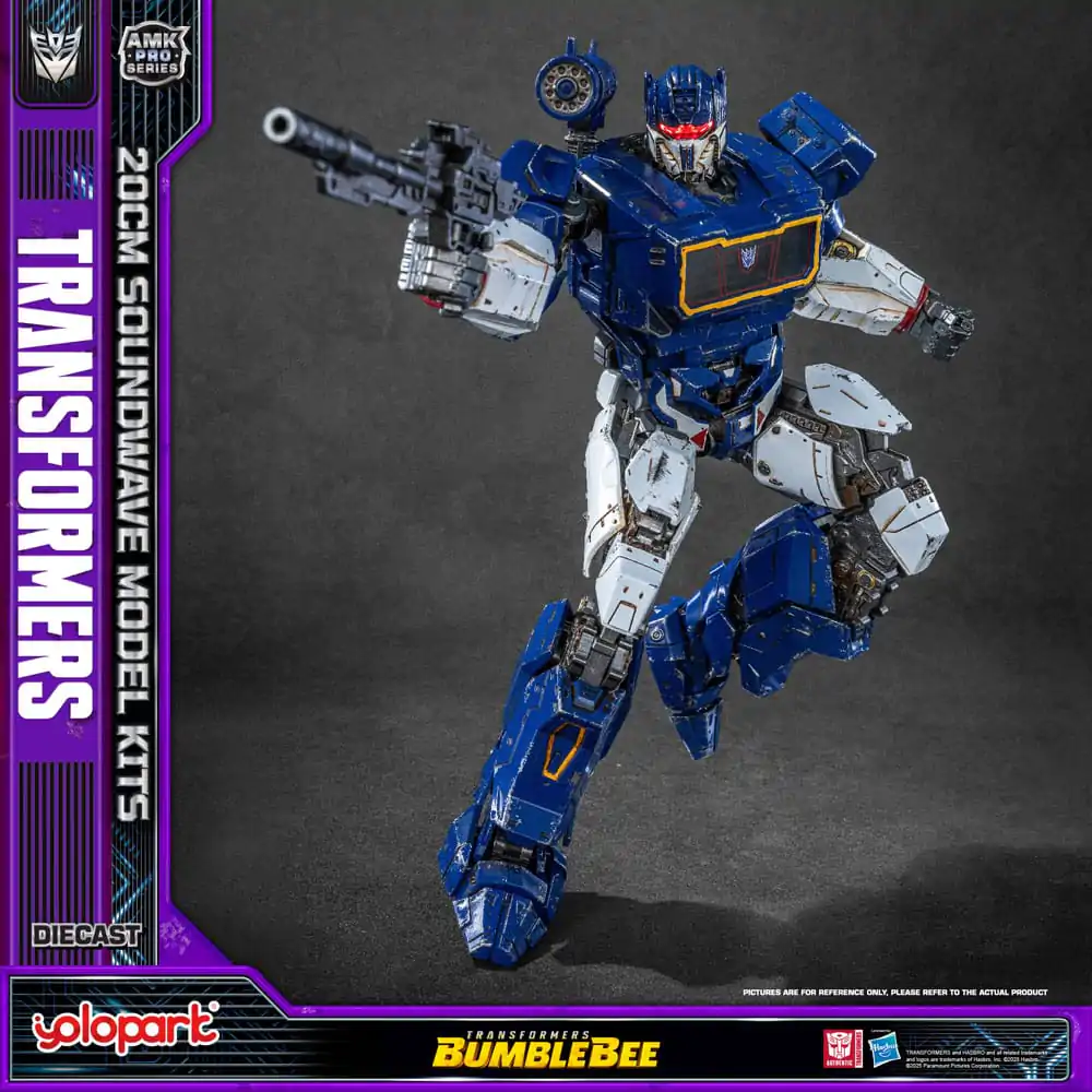 Transformers: Bumblebee AMK Pro Series Kit de model din plastic Soundwave (Oversea Version) 20 cm poza produsului