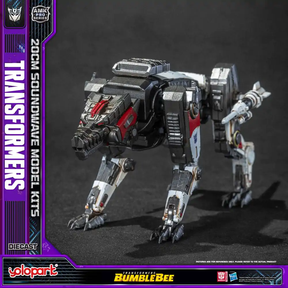 Transformers: Bumblebee AMK Pro Series Kit de model din plastic Soundwave (Oversea Version) 20 cm poza produsului