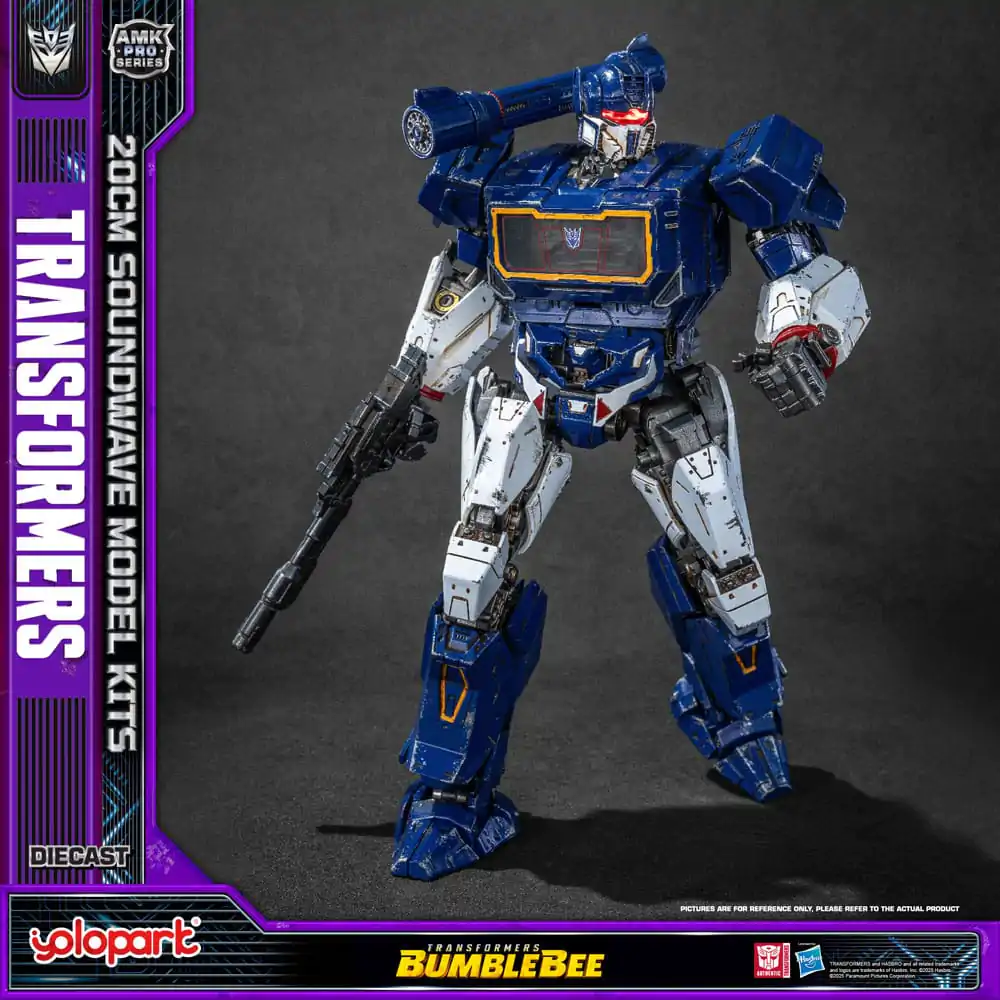 Transformers: Bumblebee AMK Pro Series Kit de model din plastic Soundwave (Oversea Version) 20 cm poza produsului