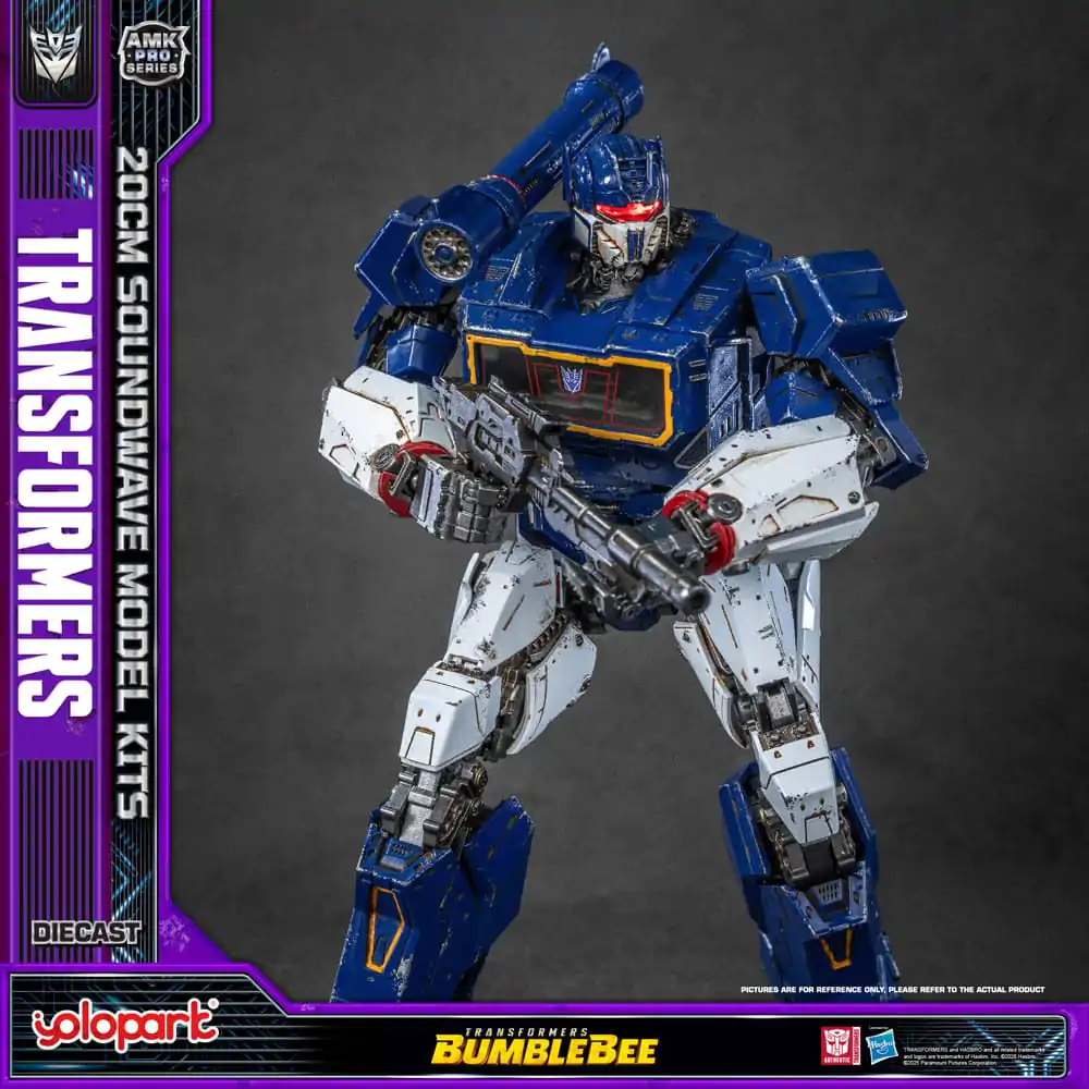 Transformers: Bumblebee AMK Pro Series Kit de model din plastic Soundwave (Oversea Version) 20 cm poza produsului