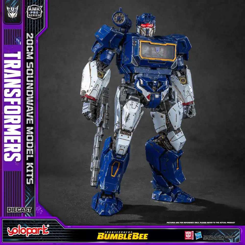 Transformers: Bumblebee AMK Pro Series Kit de model din plastic Soundwave (Oversea Version) 20 cm poza produsului