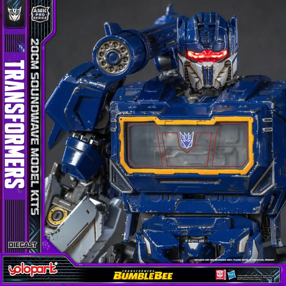 Transformers: Bumblebee AMK Pro Series Kit de model din plastic Soundwave (Oversea Version) 20 cm poza produsului