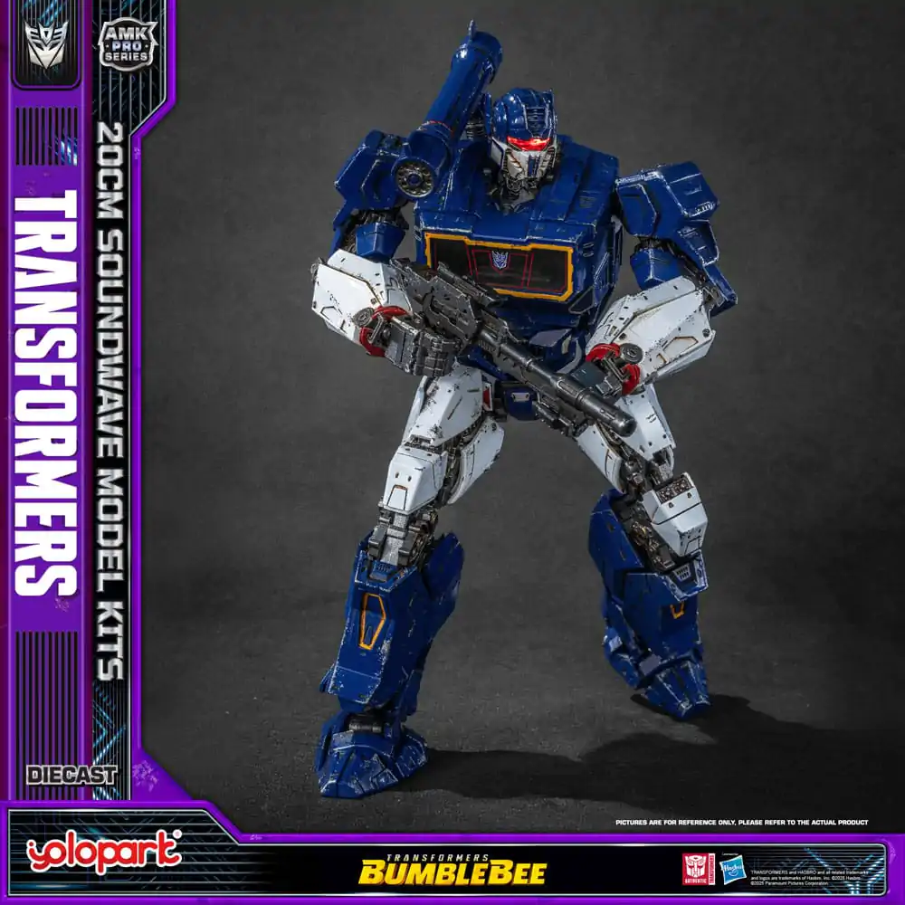Transformers: Bumblebee AMK Pro Series Kit de model din plastic Soundwave (Oversea Version) 20 cm poza produsului