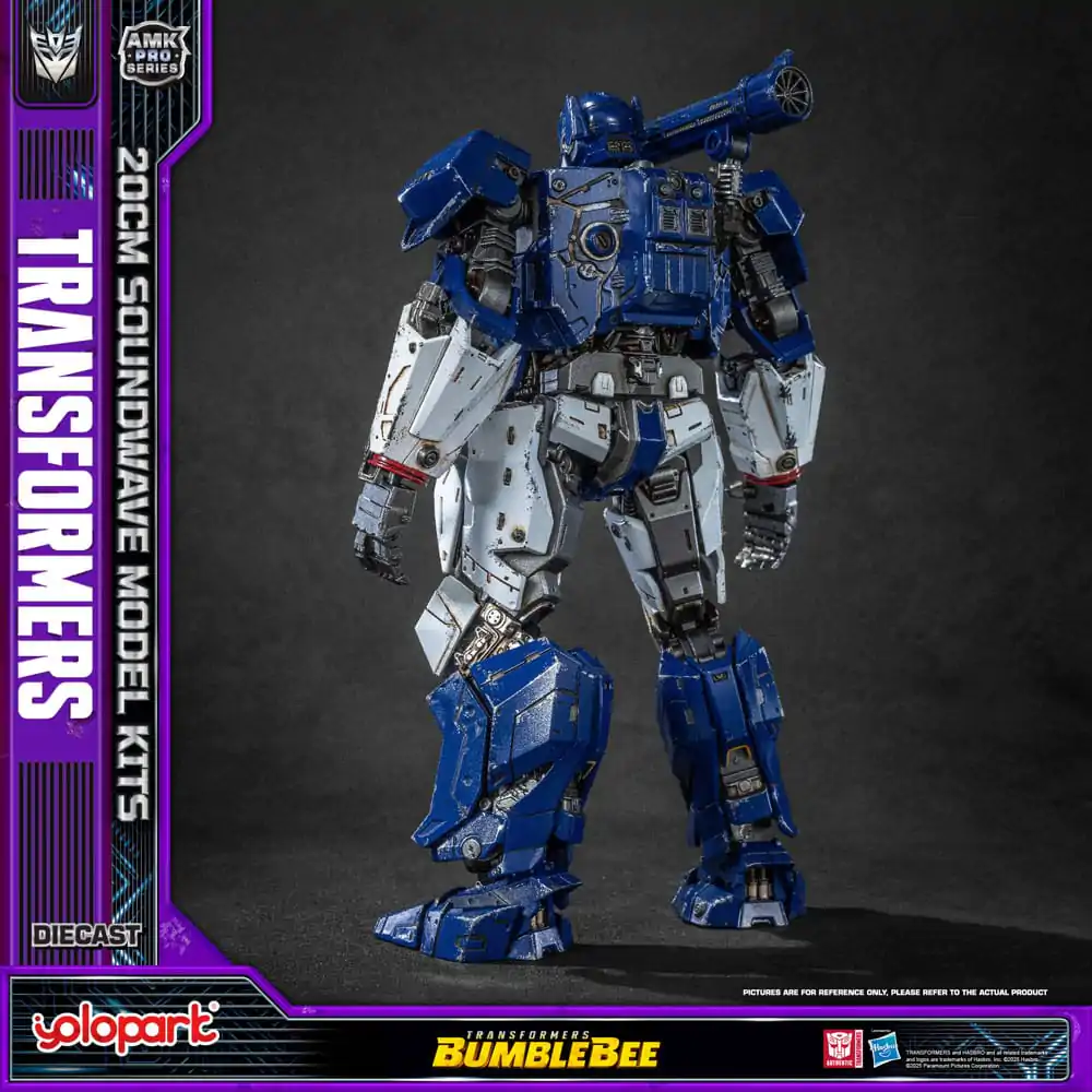 Transformers: Bumblebee AMK Pro Series Kit de model din plastic Soundwave (Oversea Version) 20 cm poza produsului