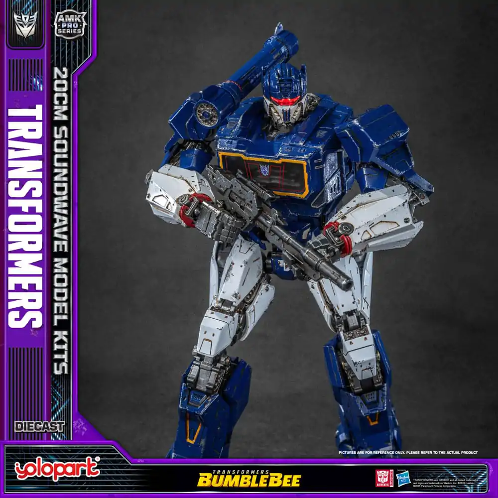 Transformers: Bumblebee AMK Pro Series Kit de model din plastic Soundwave (Oversea Version) 20 cm poza produsului