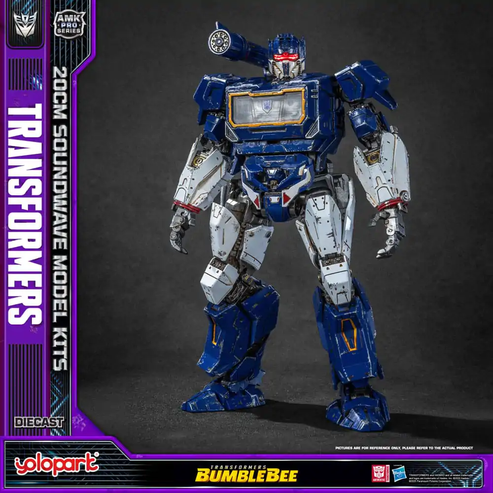 Transformers: Bumblebee AMK Pro Series Kit de model din plastic Soundwave (Oversea Version) 20 cm poza produsului