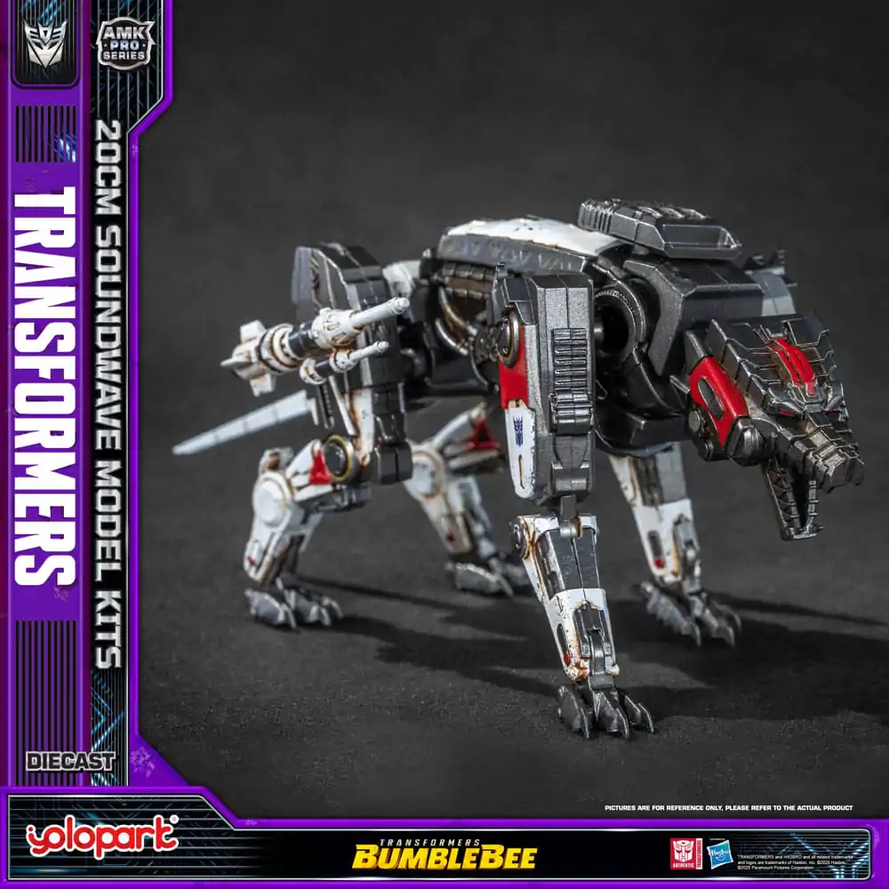 Transformers: Bumblebee AMK Pro Series Kit de model din plastic Soundwave (Oversea Version) 20 cm poza produsului