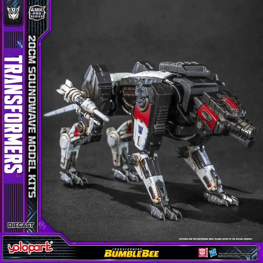 Transformers: Bumblebee AMK Pro Series Kit de model din plastic Soundwave (Oversea Version) 20 cm poza produsului