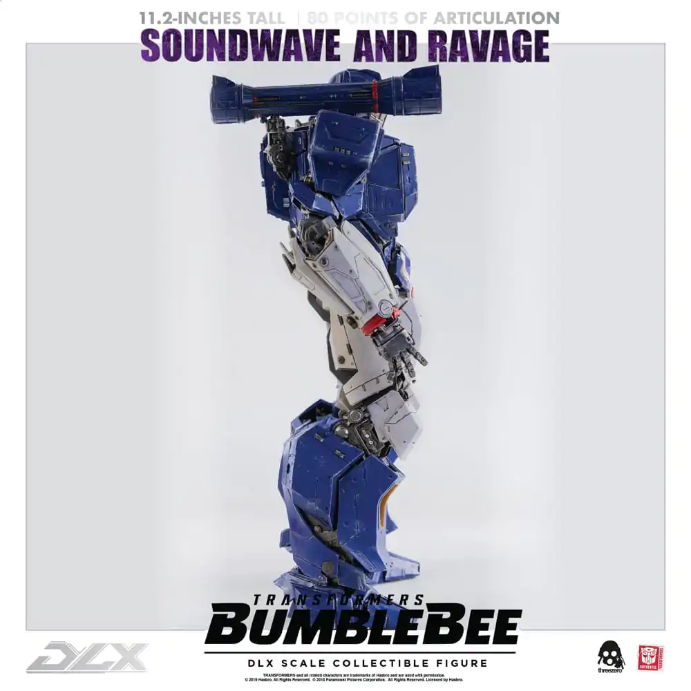 Transformers Bumblebee DLX Figurina de Actiune Pachet 2 bucati 1/6 Soundwave & Ravage 28 cm poza produsului