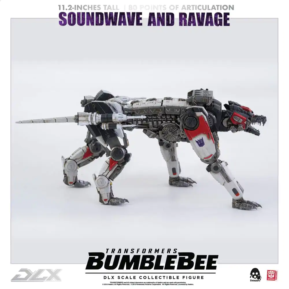 Transformers Bumblebee DLX Figurina de Actiune Pachet 2 bucati 1/6 Soundwave & Ravage 28 cm poza produsului