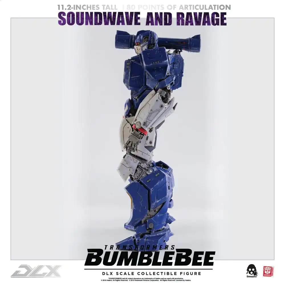 Transformers Bumblebee DLX Figurina de Actiune Pachet 2 bucati 1/6 Soundwave & Ravage 28 cm poza produsului