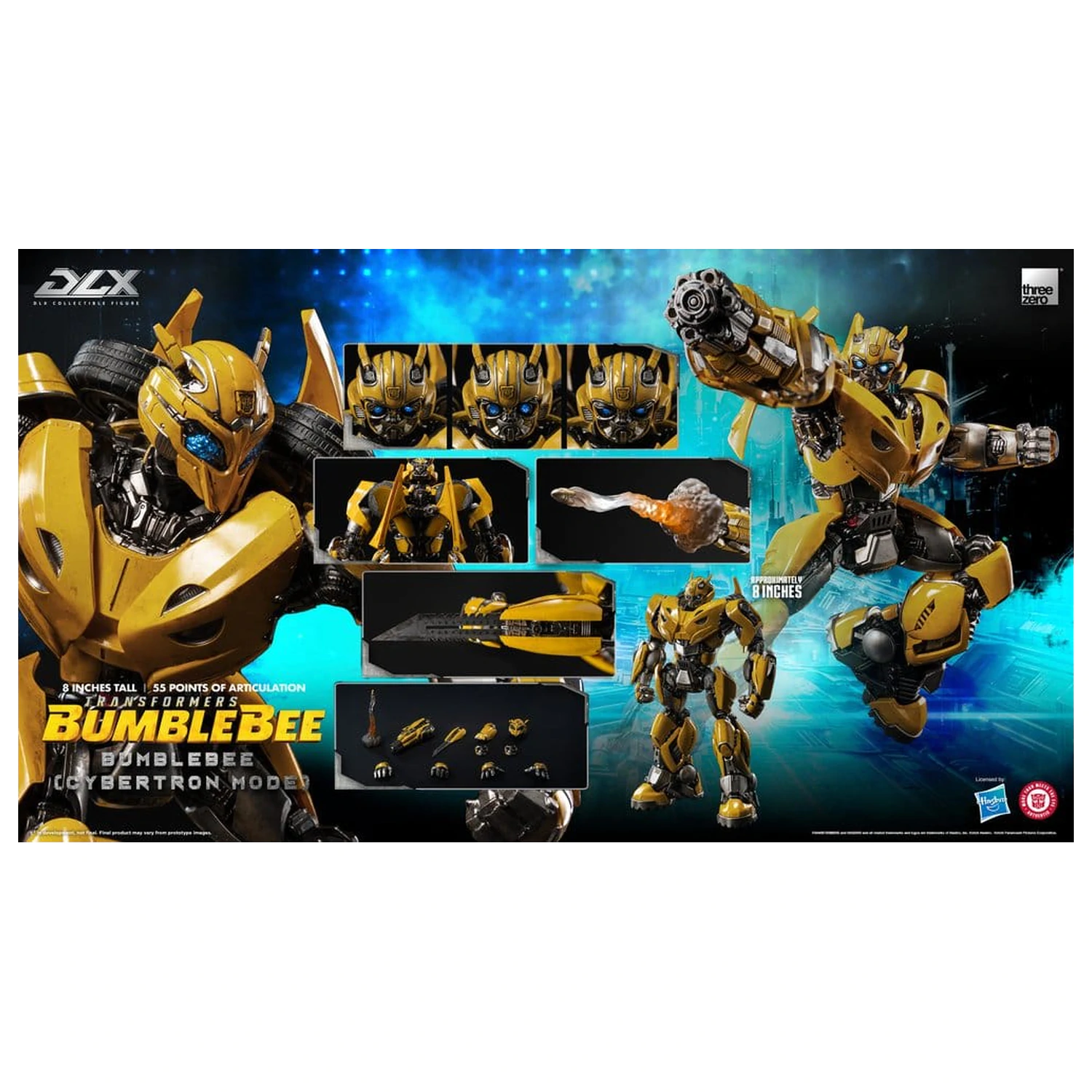 Transformers: Bumblebee DLX Action Figure Bumblebee (Cybertron Mode) 20 cm poza produsului