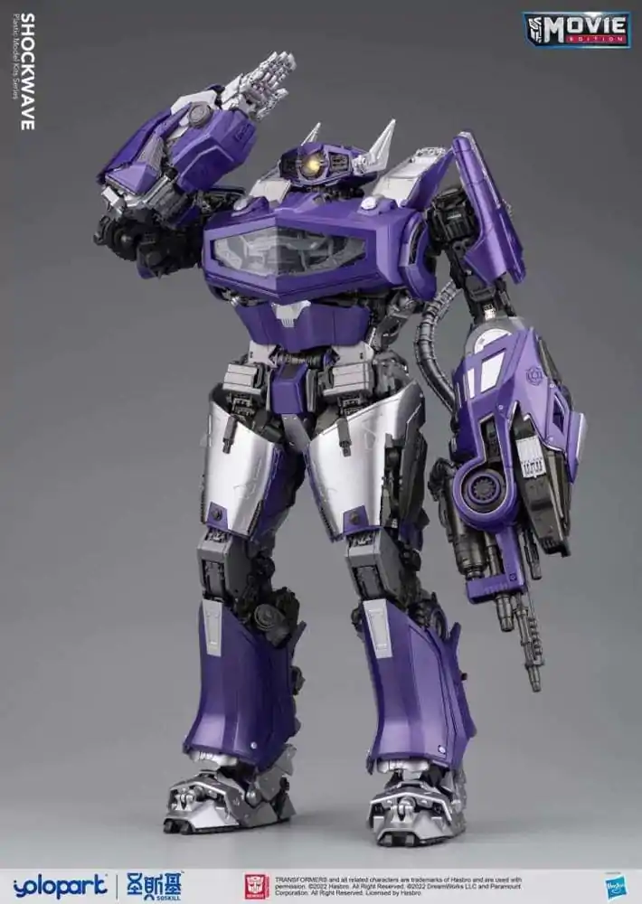 Transformers Bumblebee Plastic Model Kit Shockwave 30 cm poza produsului