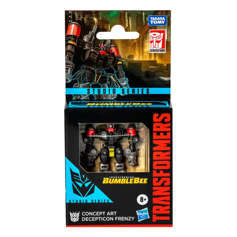 Transformers: Bumblebee Studio Series Core Class figurină de acțiune Concept Art Decepticon Frenzy 9 cm poza produsului