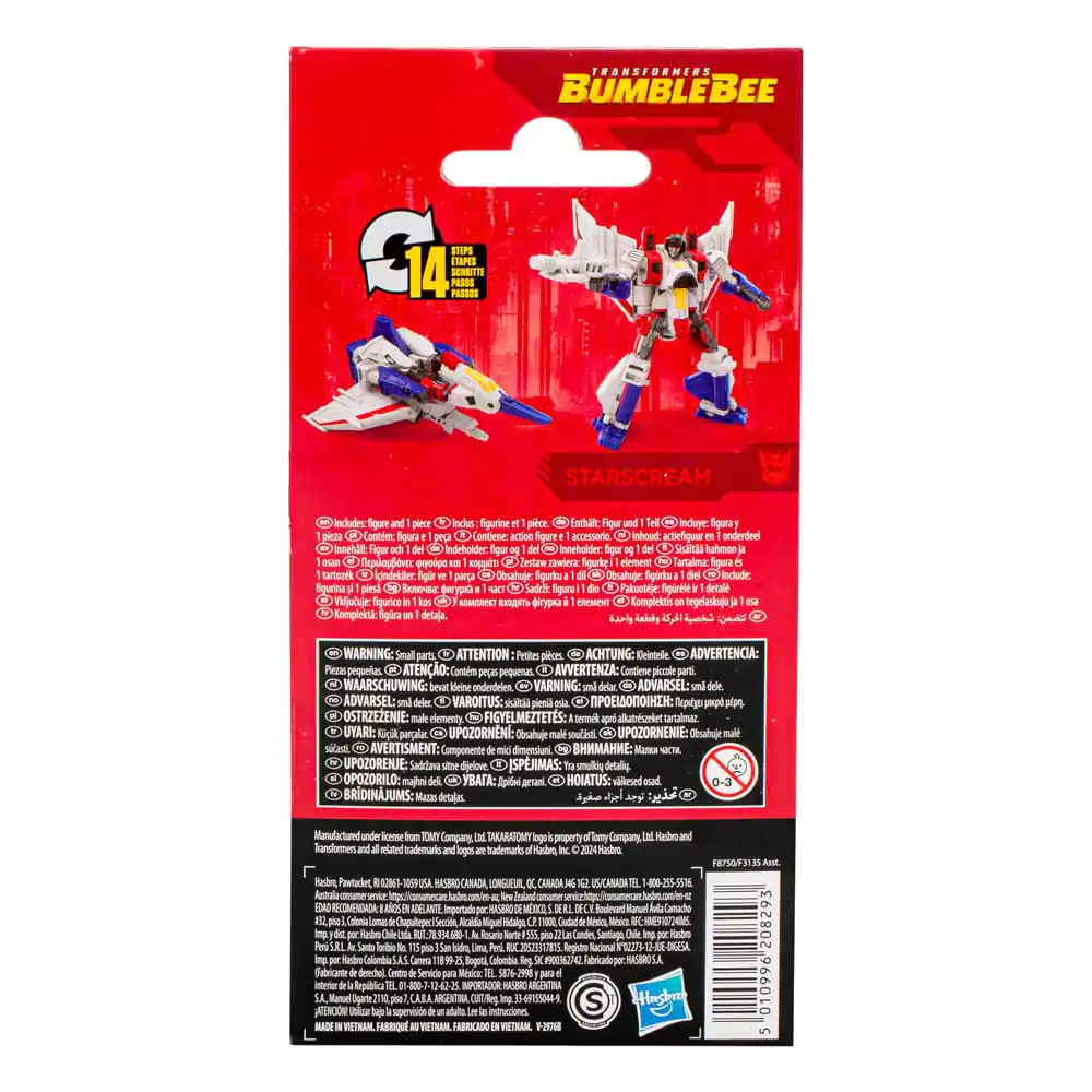 Transformers: Bumblebee Studio Series Core Class Figurina de actiune Starscream 9 cm poza produsului