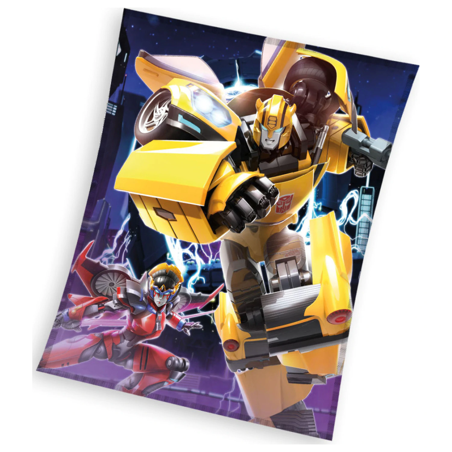 Transformers Crimsonbyte pătură din fleece poza produsului