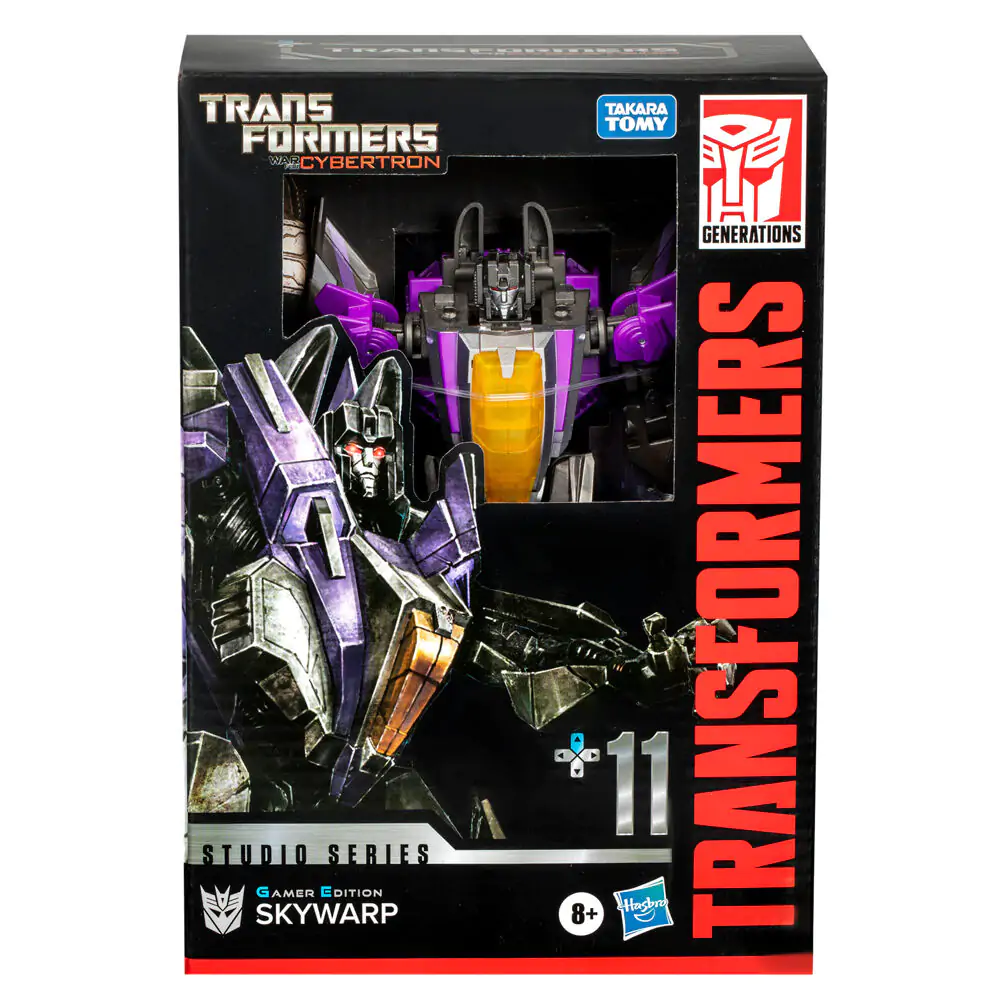 Transformers Cybertron Studio Series Gamer Edition figurină Skywarp 16,5cm poza produsului