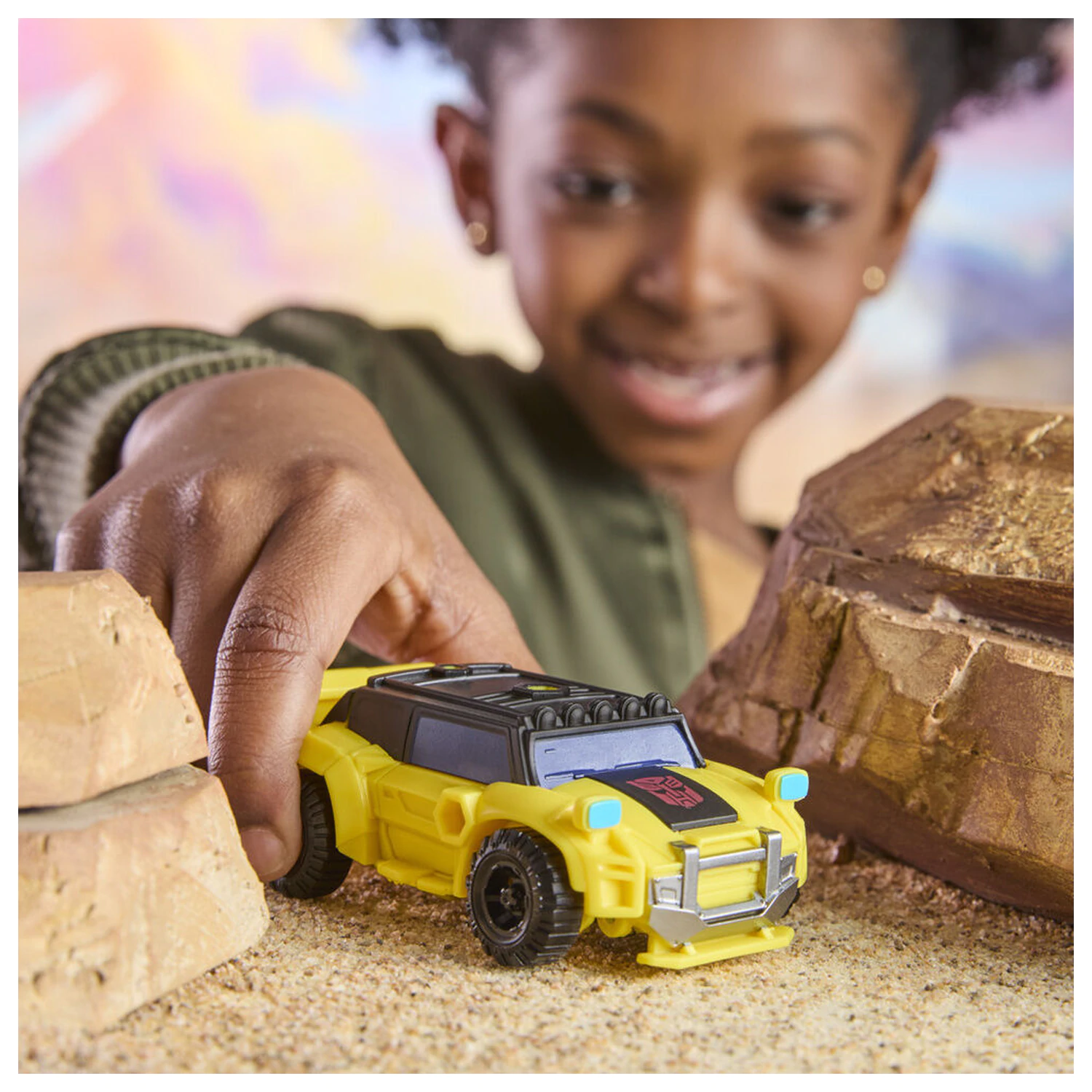 Transformers Cyberworld figurina Bumblebee 10cm poza produsului