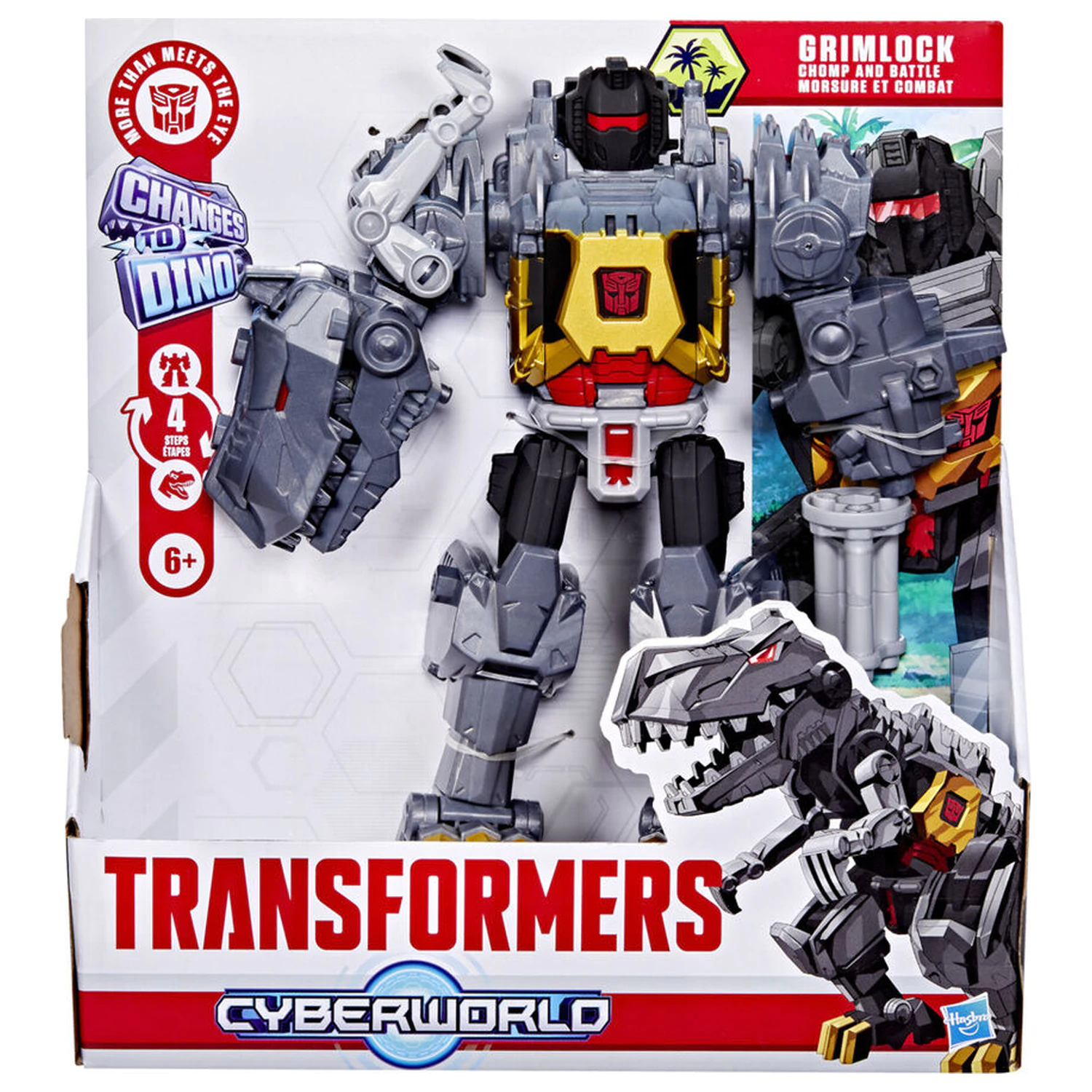 Transformers Cyberworld figurina Grimlock 22cm poza produsului
