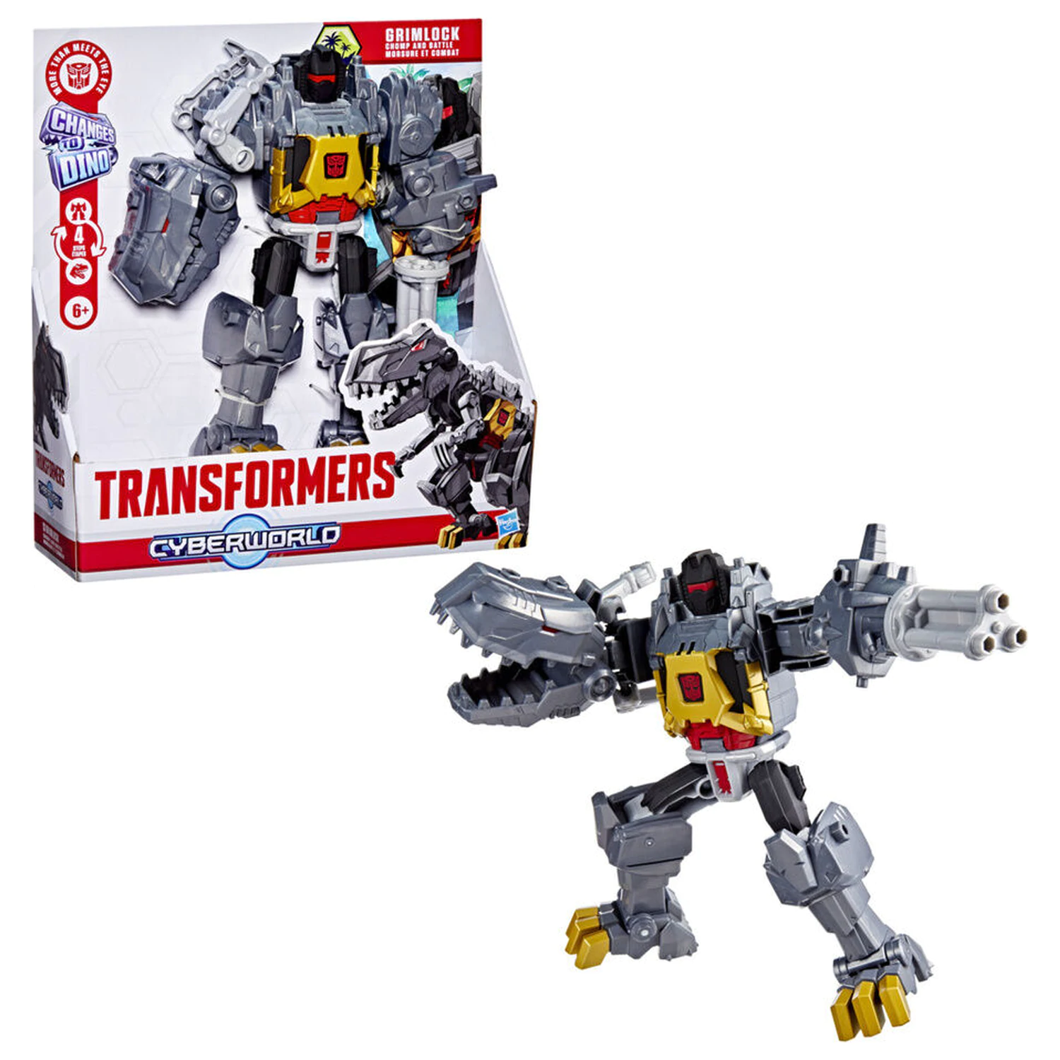 Transformers Cyberworld figurina Grimlock 22cm poza produsului