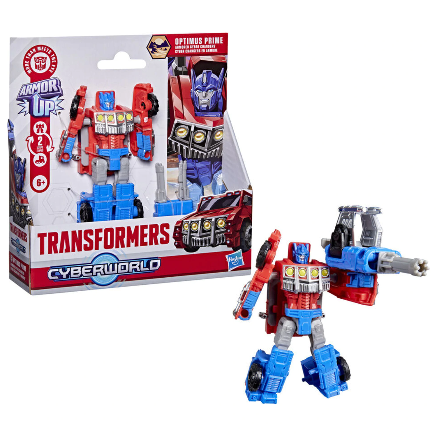 Transformers Cyberworld Optimus Prime figurina 10cm poza produsului