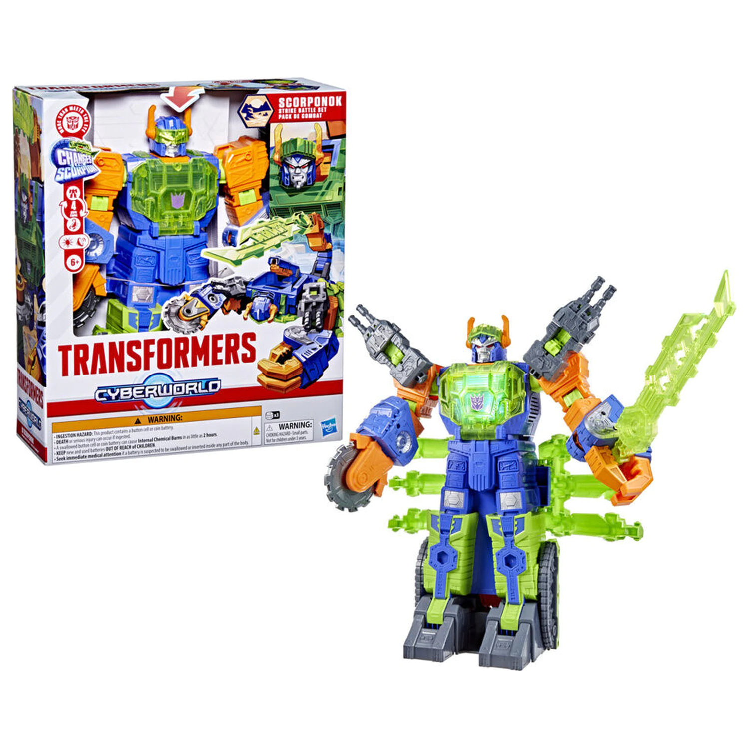 Transformers Cyberworld figurina Scorponok poza produsului
